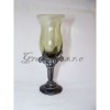Likérová sklenička zvonek s nohou ve tvaru lilie
