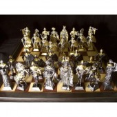 Šachy - Velké (zlacené)
