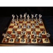 Šachy - Lovecké (patina)