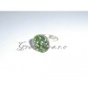 smaragdit prsten kruh s granulací